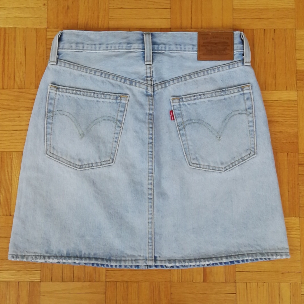 Levi's Premium Denim Mini Skirt,  27